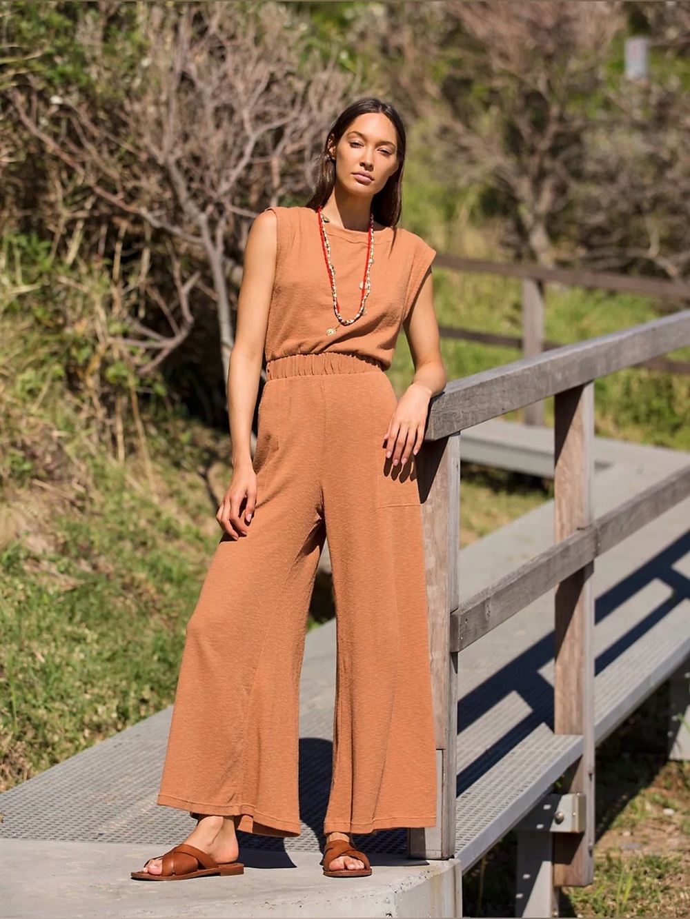 Free People Beach Morning Tides One Piece Jumpsuit, Size S/P